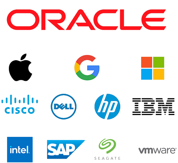Logos of companies that Glenn has worked with