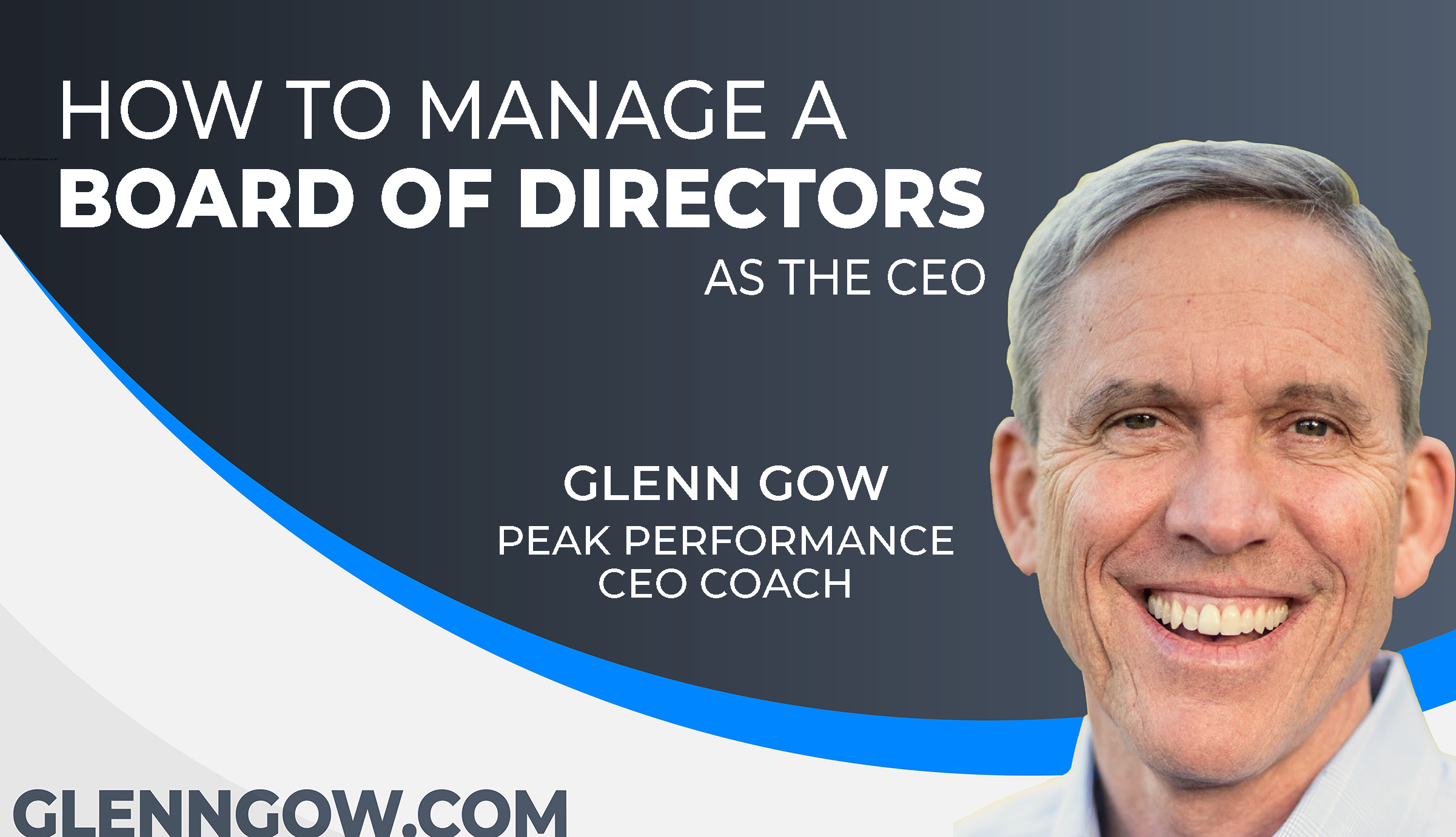 How to manage your board of directors as CEO image banner
