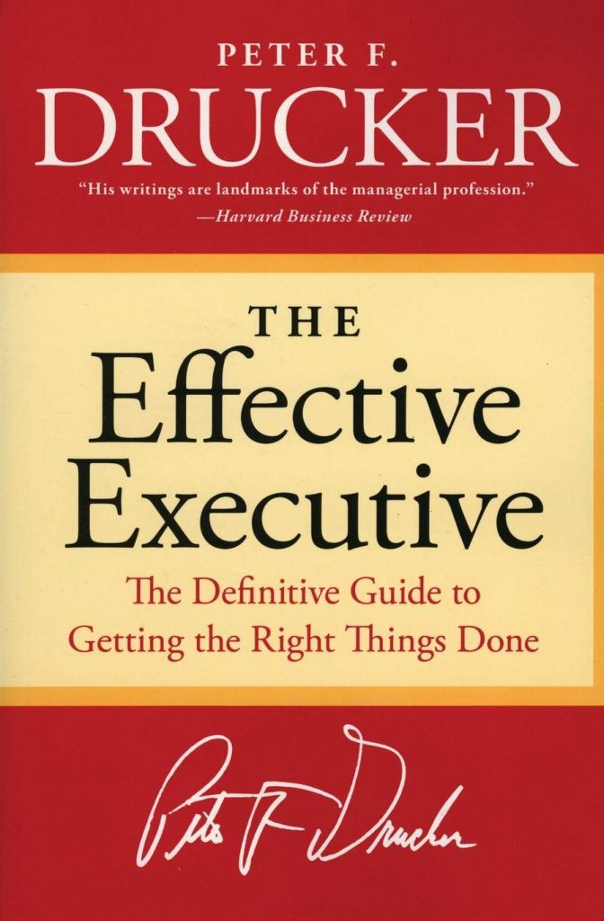 The Effective Executive Book Cover